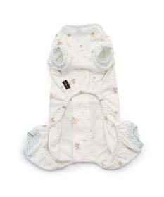 PET PARADISE ペットパラダイス 背中開き ロンパース 《くま柄/チェリー柄》【小型犬】