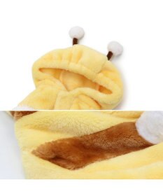 PET PARADISE ペットパラダイス パーカー 《蜂 なりきり》 小型犬