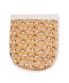 PET PARADISE スヌーピー 筒型寝袋 遠赤外線 《ブラザー柄》 57×95cm