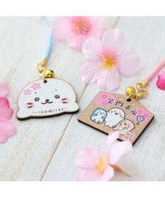 Mother garden しろたん 木製 絵馬根付 《顔ぼん 応援柄》 単品