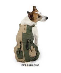 最も完璧な オーバーオール ポケット切替 ペットパラダイス 小型犬 PET / 犬服・アクセサリー