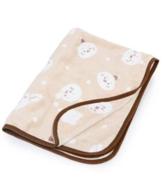 Mother garden しろたん ひざかけ 70×100cm  《お休み柄》 あったかひざ掛け