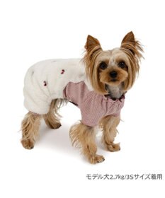 PET PARADISE ペットパラダイス パンツ つなぎ 《チェリー柄》 小型犬