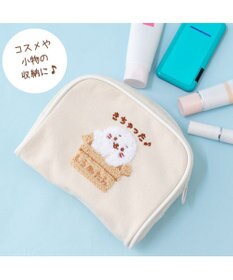 Mother garden しろたん ネット店限定 サガラ刺繍 ポーチ