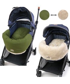 PET PARADISE ペットパラダイス ペットカートクッション 遠赤外線  《カーキー柄》