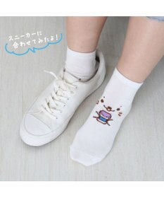 Mother garden しろたん 靴下 2足セット 〈顔ぼんミルク柄 顔ぼんおにぎり柄〉 13cm～16ｃｍ 17cm～20ｃｍ 21cm～24ｃｍ