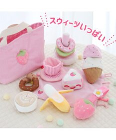 Mother garden 0.5歳からの布のおもちゃ マザーガーデン いちごカフェセット