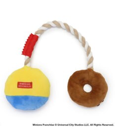 PET PARADISE ミニオン ボブ ドーナツ ロープ トイ