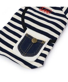 PET PARADISE  Lee ボーダー Tシャツ   デニム ポーチ風 小型犬