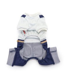 PET PARADISE スヌーピー お出かけぬいぐるみ付 パンツつなぎ  小型犬