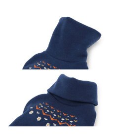 PET PARADISE ペットパラダイス ペティヒートDAN ハイネックTシャツ 《ノルディック柄》 中型犬