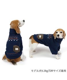 PET PARADISE ペットパラダイス ペティヒートDAN ハイネックTシャツ 《ノルディック柄》 中型犬
