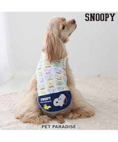 SNOOPYジャンパー1点★3Sサイズ★ペットパラダイス スヌーピー デニム オーバーオール風 ロンパース 小型犬 / PET