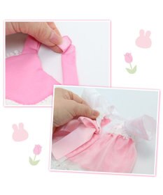 Mother garden マザーガーデン うさももちゃん おせわセットプチマスコット Sサイズ