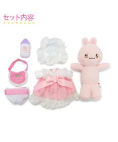 Mother garden マザーガーデン うさももちゃん おせわセットプチマスコット Sサイズ