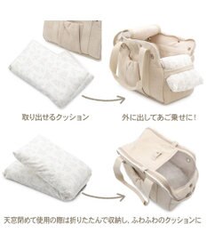 PET PARADISE ペットパラダイス ナチュラル リネンコットン キャリーバッグ M 小型犬