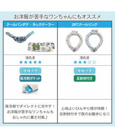 PET PARADISE スヌーピー スイカ柄 クールネック バンダナ 《保冷剤付き》【中型犬】【大型犬】