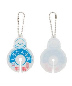 Mother garden しろたん 袋留め アクリルプレート キーホルダー