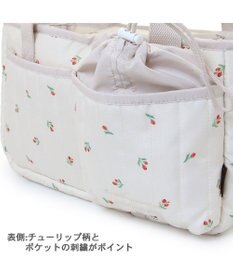 PET PARADISE ペットパラダイス ２Way お散歩 バッグ 《チューリップ柄》