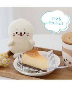 Mother garden しろたん ついてきちゃうしろたん 《にっこりついたん》マスコットキーホルダー