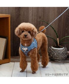 PET PARADISE スヌーピー ベストハーネス 《デニム風》 SS 小型犬
