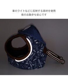 PET PARADISE スヌーピー ベストハーネス 《デニム風》 ＳＳ 小型犬