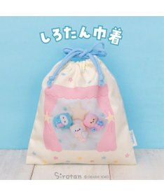 Mother garden しろたん 巾着 《パジャマ柄》