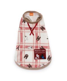 PET PARADISE リサとガスパール  ペティヒート タンクトップ チェック柄 小型犬