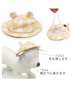 ペットパラダイスなりきり くまちゃん 園児服 《チェック柄