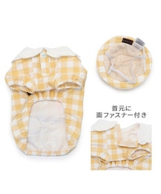 ペットパラダイスなりきり くまちゃん 園児服 《チェック柄