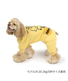PET PARADISE スヌーピー  ペティヒート プレミアム ロンパース 《ハグ柄》 中型犬