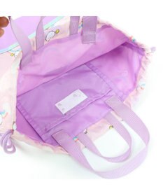 Mother garden マザーガーデン MOLANG モラン お着替巾着 虹柄