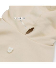 PET PARADISE ペットパラダイス くまちゃん パーカー 《ベージュ》 小型犬