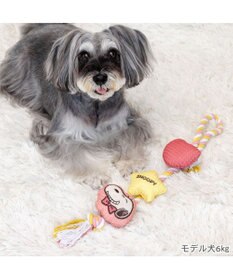 PET PARADISE スヌーピー ロング ロープ トイ