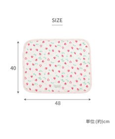 PET PARADISE ペットパラダイス クールマット 《いちご＆お花柄》 48×40㎝