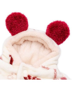 PET PARADISE ディズニー ミッキーマウス 着る毛布 《ニット柄》 小型犬