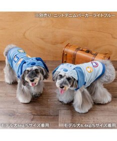 PET PARADISE スヌーピー デニム パーカー 《ネイビー》 小型犬
