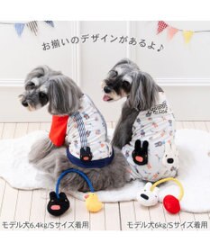 PET PARADISE リサとガスパール Tシャツ 《二人飛び柄》 小型犬