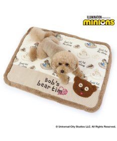 PET PARADISE  ミニオン ボブ ティム 遠赤外線 ボアマット (80×60cm)
