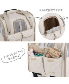 PET PARADISE ペットパラダイス キャスター付き ナチュラル 折り畳みキャリー