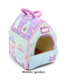 Amazon | YUEPET 特大 木製 ウサギのお城 バニー プレイハウス
