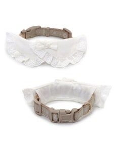 PET PARADISE ペットパラダイス コットンレース首輪  SS