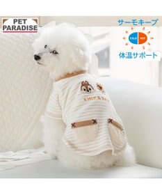 PET PARADISE ディズニー チップとデール サーモキープ お顔Tシャツ 小型犬