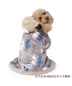 PET PARADISE リサとガスパール 着る毛布 《であい柄》 小型犬