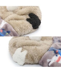 PET PARADISE リサとガスパール 着る毛布 《であい柄》 小型犬