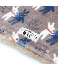 PET PARADISE リサとガスパール 着る毛布 《であい柄》 小型犬