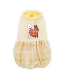 PET PARADISE リサとガスパール ぽわん Tシャツ 《チェック柄》 小型犬