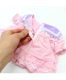 Mother garden マザーガーデン うさももMサイズ 着せ替え用お洋服 《うさぎ帽セーラーワンピ》