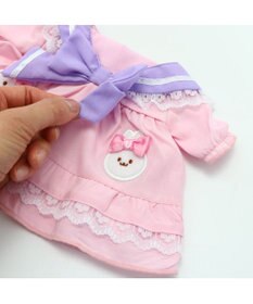 Mother garden マザーガーデン うさももMサイズ 着せ替え用お洋服 《うさぎ帽セーラーワンピ》