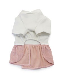 PET PARADISE ノルディック柄ワンピース《ホワイト》小型犬